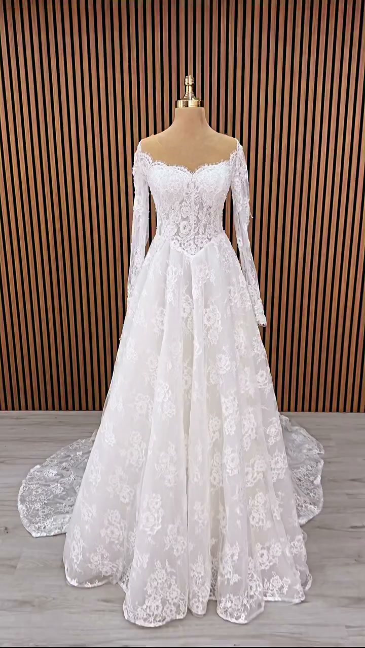 A-Line Wedding Dress Model 1112 | White Podium Bridal White Podium A-Line Wedding Dress 2026-4