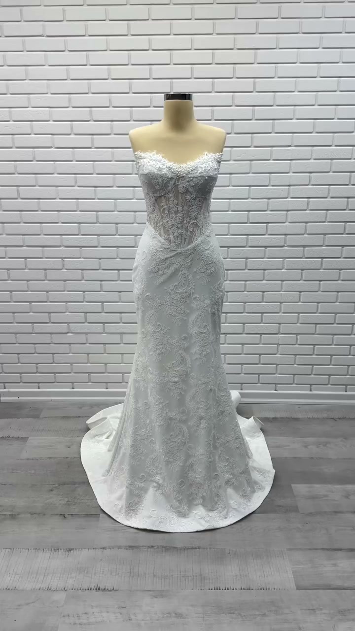 Mermaid Wedding Dress Model 1142 | White Podium Bridal White Podium Mermaid Wedding Dress 2026-34