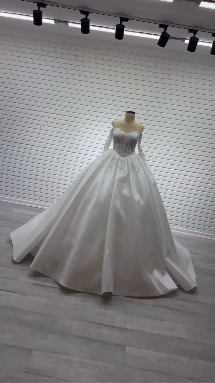 Princess Wedding Dress Model 1166 | White Podium Bridal White Podium Princess Wedding Dress 2026-56